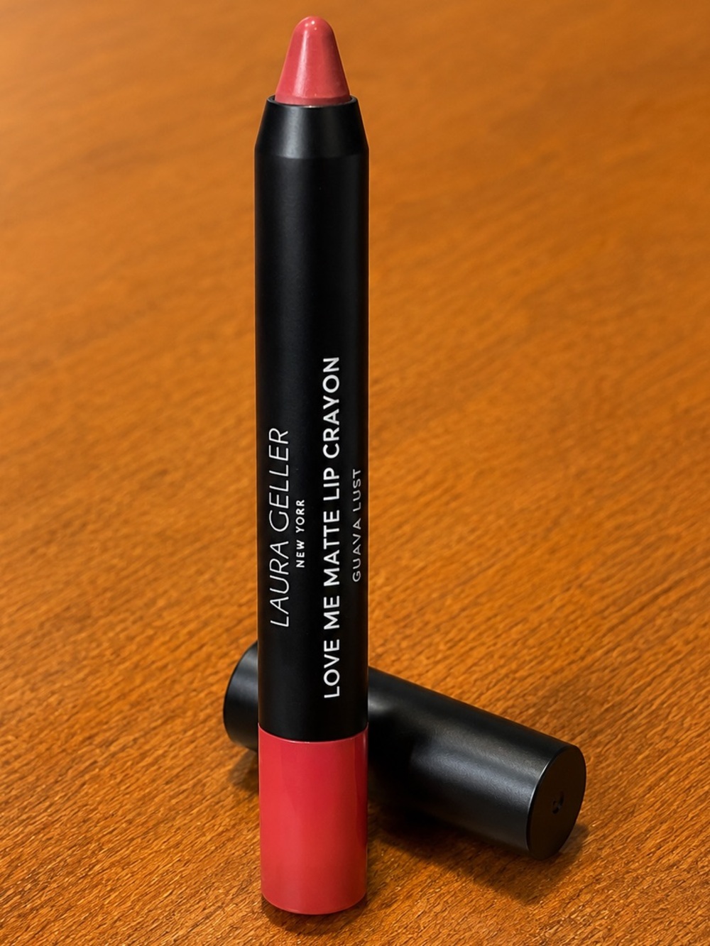 Laura Geller Love Me Matte Lip Crayon — Guava Lust